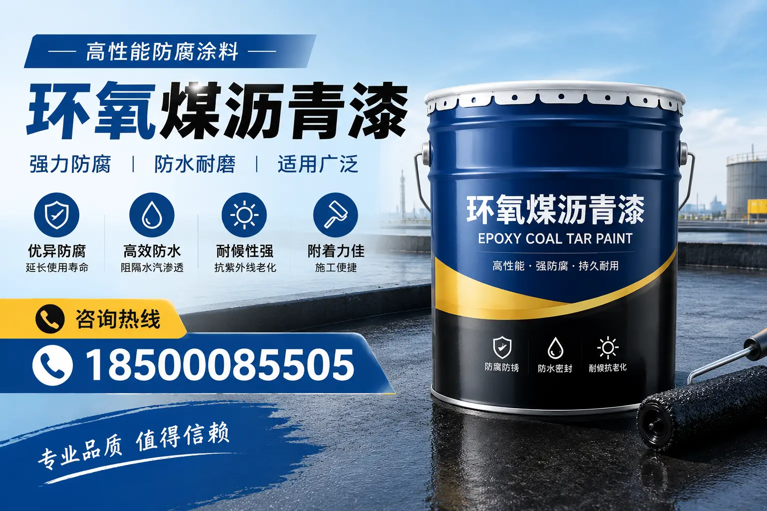 环氧煤沥青漆的主要成分与功能,临高用户深度了解